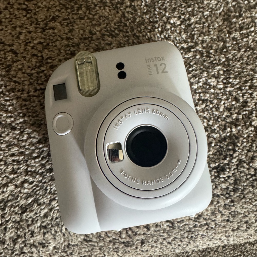 Instax Mini 12 Camera in Elegant White